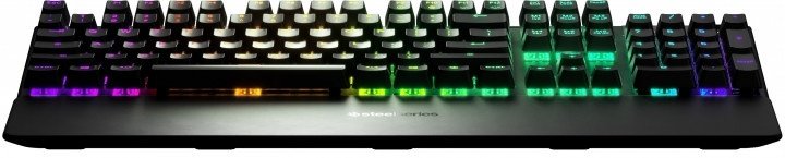 Клавиатура SteelSeries Apex 7 Blue Switch 64774 черный