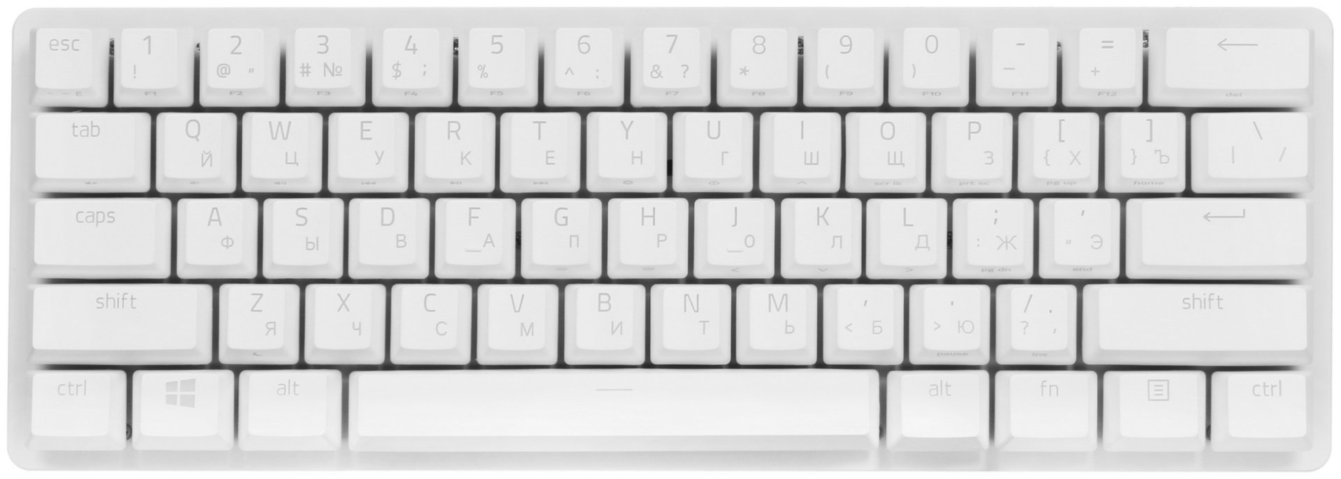 Клавиатура Razer Huntsman Mini RZ03-03392200-R3R1 белый купить,59990