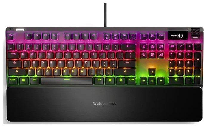 Клавиатура SteelSeries Apex 7 Red Switch 64642 черный купить,NaN
