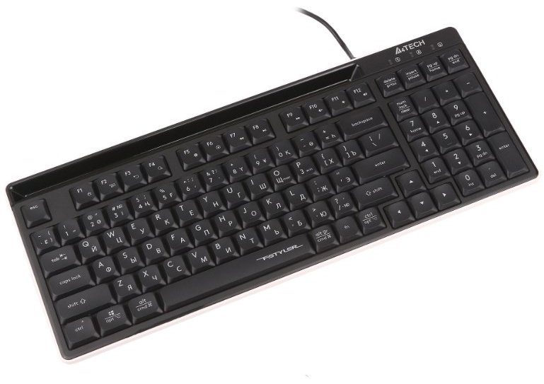 Клавиатура A4Tech Fstyler FX70 BLACK черный