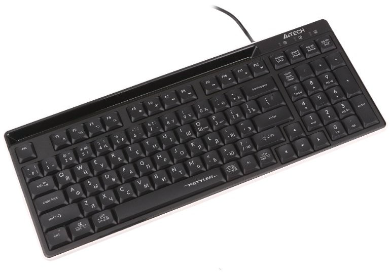 Клавиатура A4Tech Fstyler FX70 BLACK черный