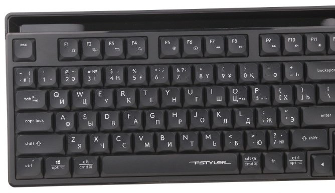 Клавиатура A4Tech Fstyler FX70 BLACK черный - ForteMarket Клавиатура A4Tech Fstyler FX70 BLACK черный купить,17490