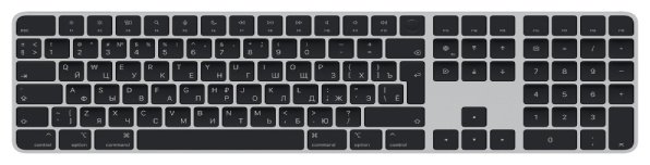 Клавиатура Apple Magic Keyboard with Touch ID and Numeric Keypad серый купить,NaN