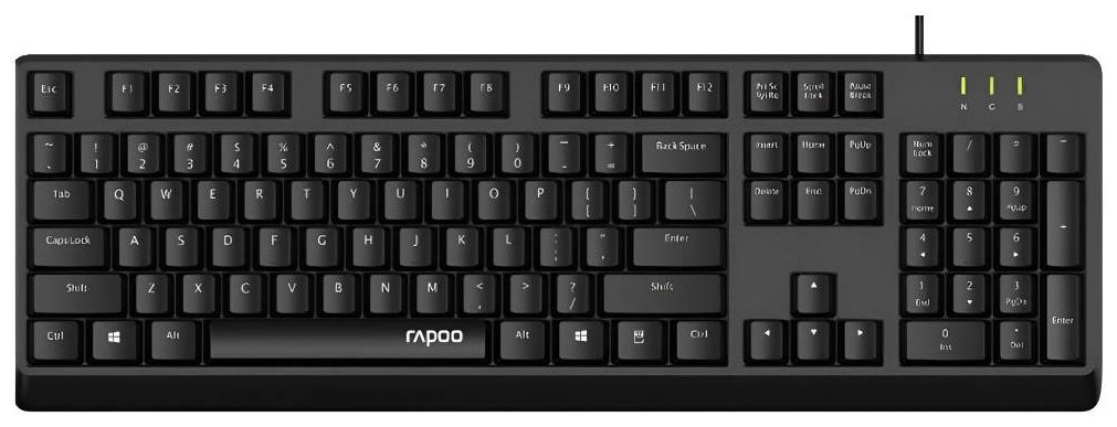 Клавиатура Rapoo NK1900 черный