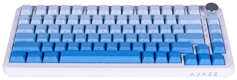 Клавиатура Ajazz AK820 MAX Sea Salt Switch голубой купить,NaN