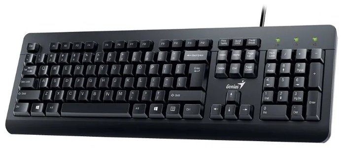 Клавиатура Genius KM-160 черный + мышь