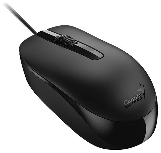 Клавиатура Genius KM-160 черный + мышь
