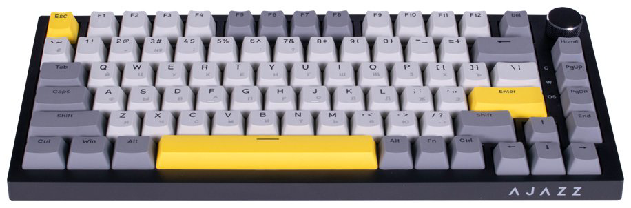 Клавиатура Ajazz AK820 Moon Switch черный