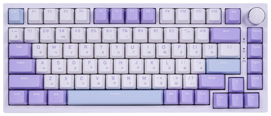 Клавиатура Ajazz AK820 Sea Salt Switch белый купить,NaN