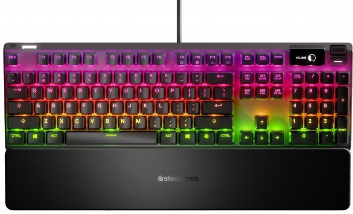 Клавиатура SteelSeries Apex 7 Brown Switch 64786 черный купить,NaN