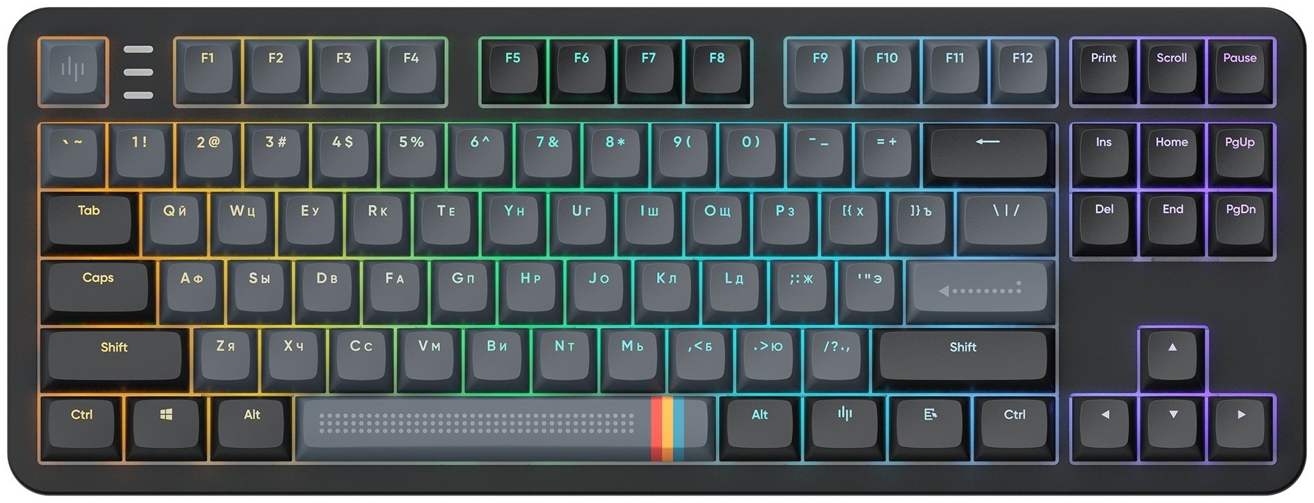 Клавиатура DARK PROJECT ALU87A Midnight черный купить,NaN