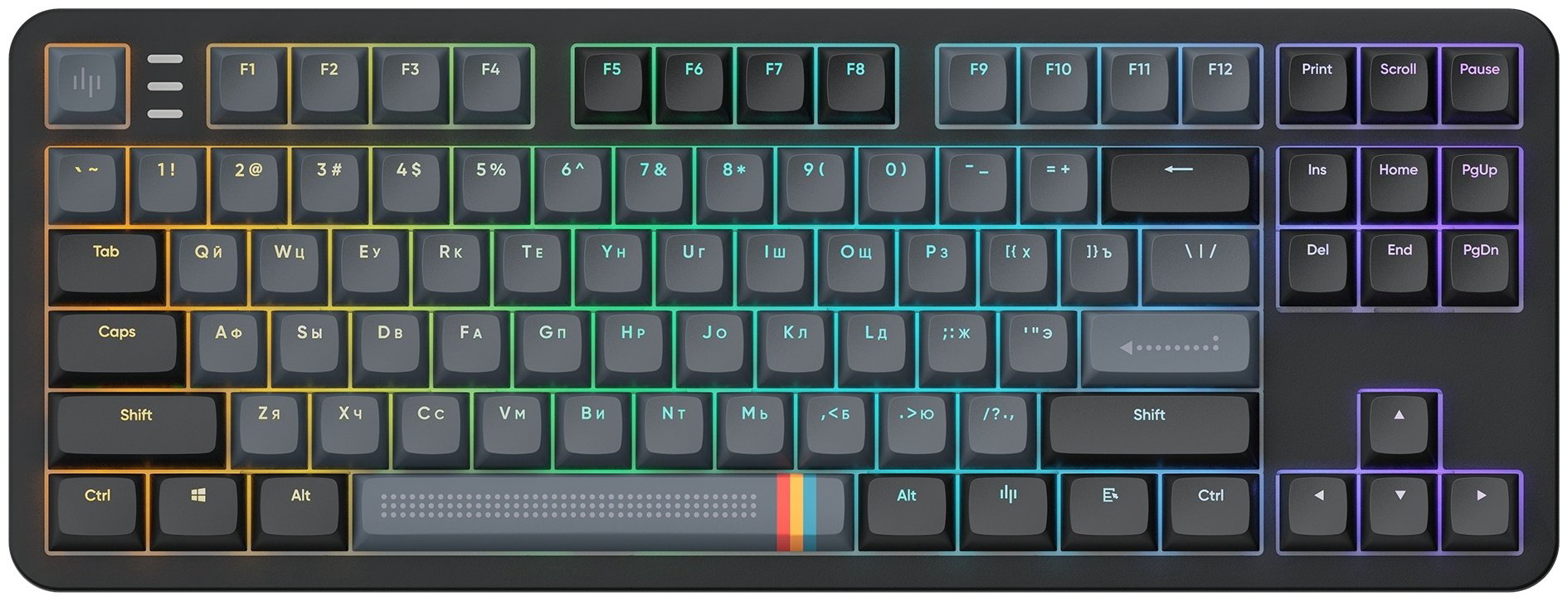 Клавиатура DARK PROJECT ALU87A Midnight черный купить,NaN