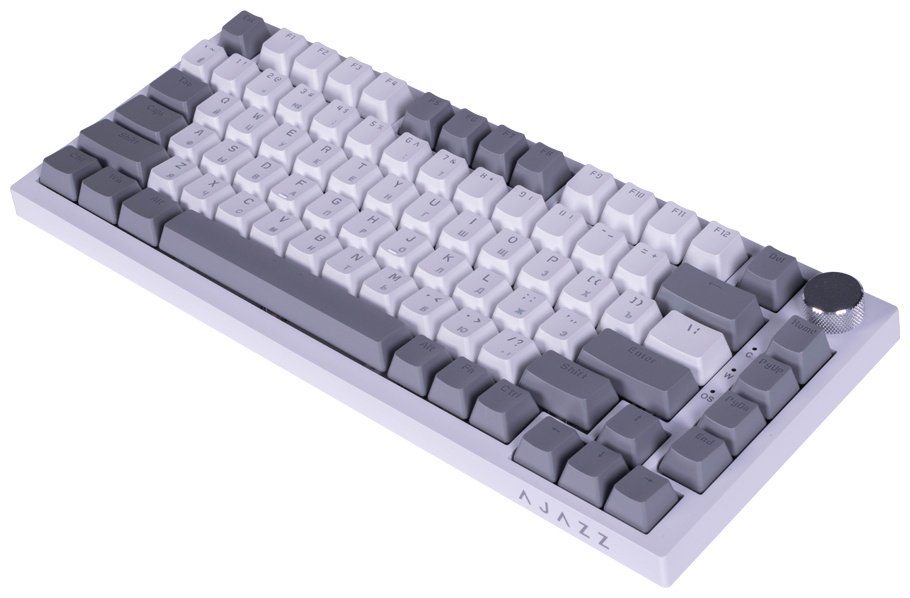 Клавиатура Ajazz AK820 AS Red Switch белый