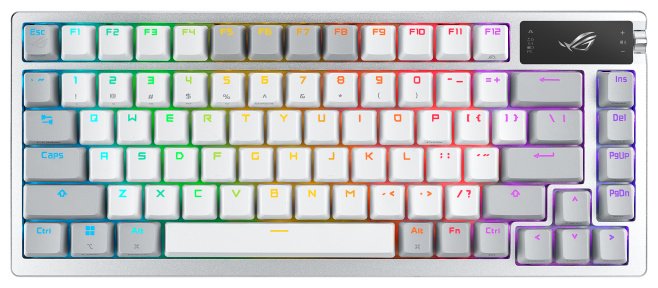 Клавиатура ASUS M701 ROG Azoth белый купить,NaN