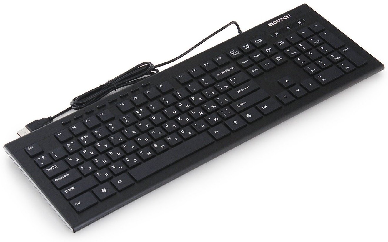 Клавиатура Canyon CNS-HKB02-RU черный