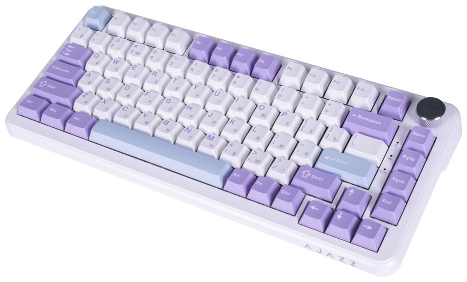 Клавиатура Ajazz AK820 MAX Magnetic Switch белый