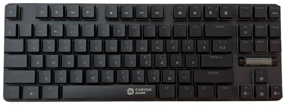 Клавиатура Canyon CND-SKB50-RU черный купить,NaN