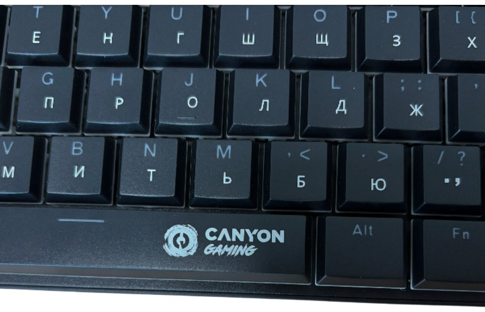 Клавиатура Canyon CND-SKB50-RU черный купить,NaN