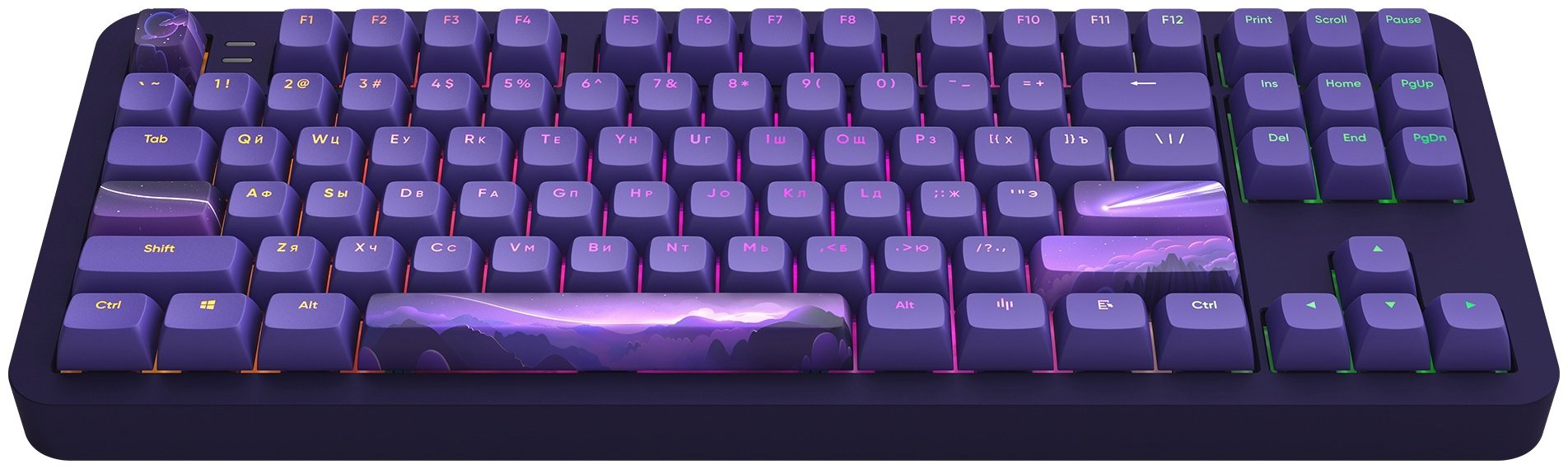 Клавиатура DARK PROJECT ALU87B Celestial фиолетовый купить,54990