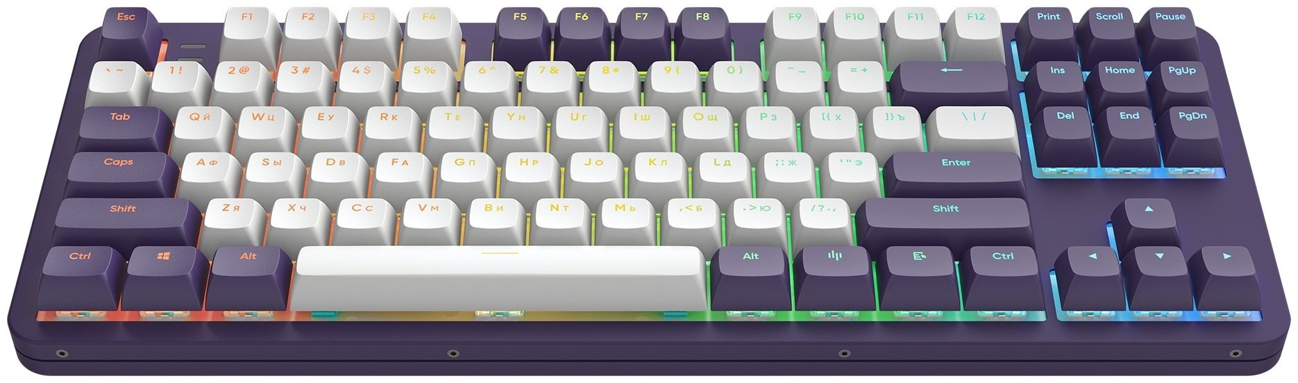 Клавиатура DARK PROJECT ALU87A Violet фиолетовый купить,NaN