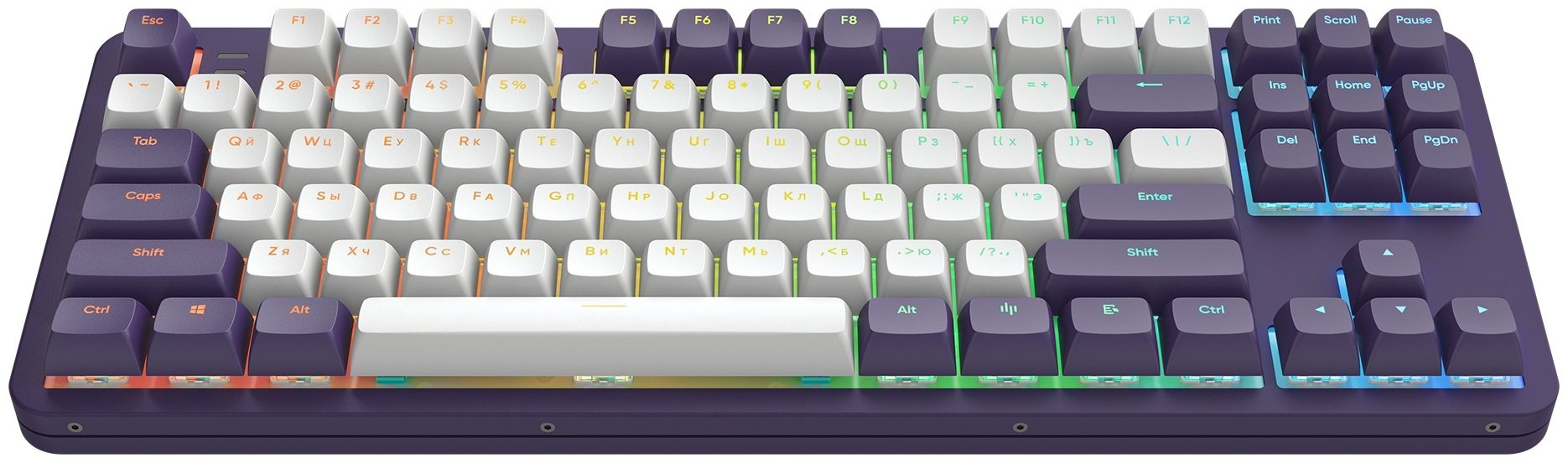 Клавиатура DARK PROJECT ALU87A Violet фиолетовый купить,NaN