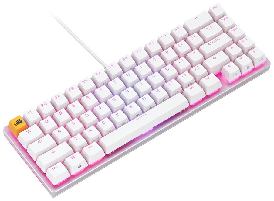 Клавиатура GLORIOUS GLO-GMMK2-65-FOX-W белый