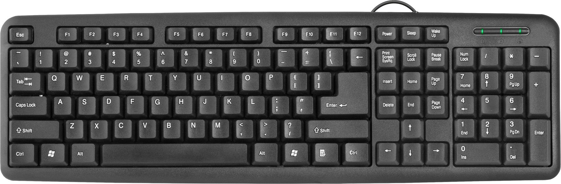 Клавиатура Defender HB-420 RU черный
