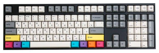 Клавиатура VARMILO CMYK VPT108 Cherry Mx Brown черный купить,NaN
