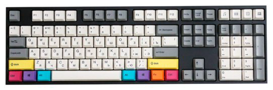 Клавиатура VARMILO CMYK VPT108 Cherry Mx Brown черный купить,NaN