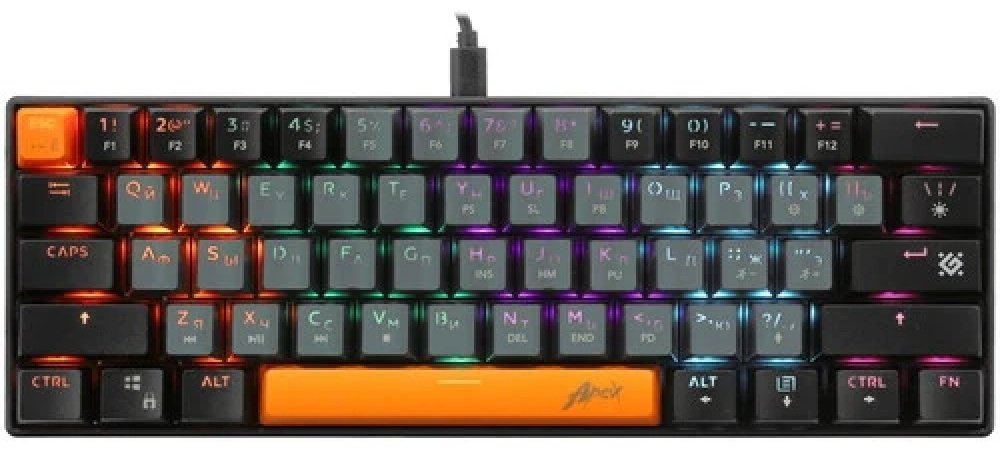 Клавиатура Defender Apex GK-002 (45003) черный
