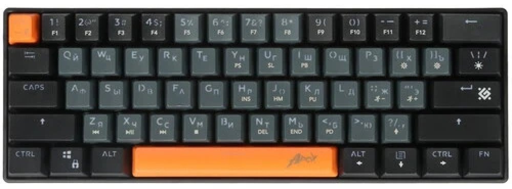 Клавиатура Defender Apex GK-002 (45003) черный