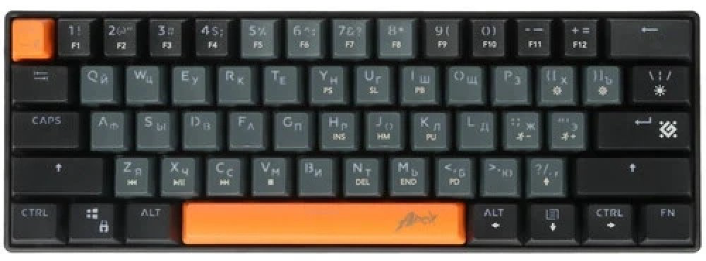 Клавиатура Defender Apex GK-002 (45003) черный купить,12500