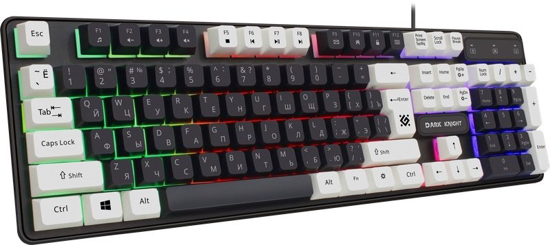 Клавиатура Defender Dark Knight GK-077 черный купить,6690