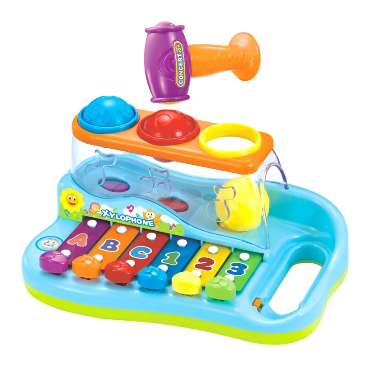 Игрушка развивающая HuiLe Музыкальный ксилофон купить,NaN