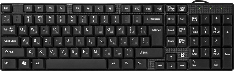 Клавиатура Defender Accent SB-720 черный