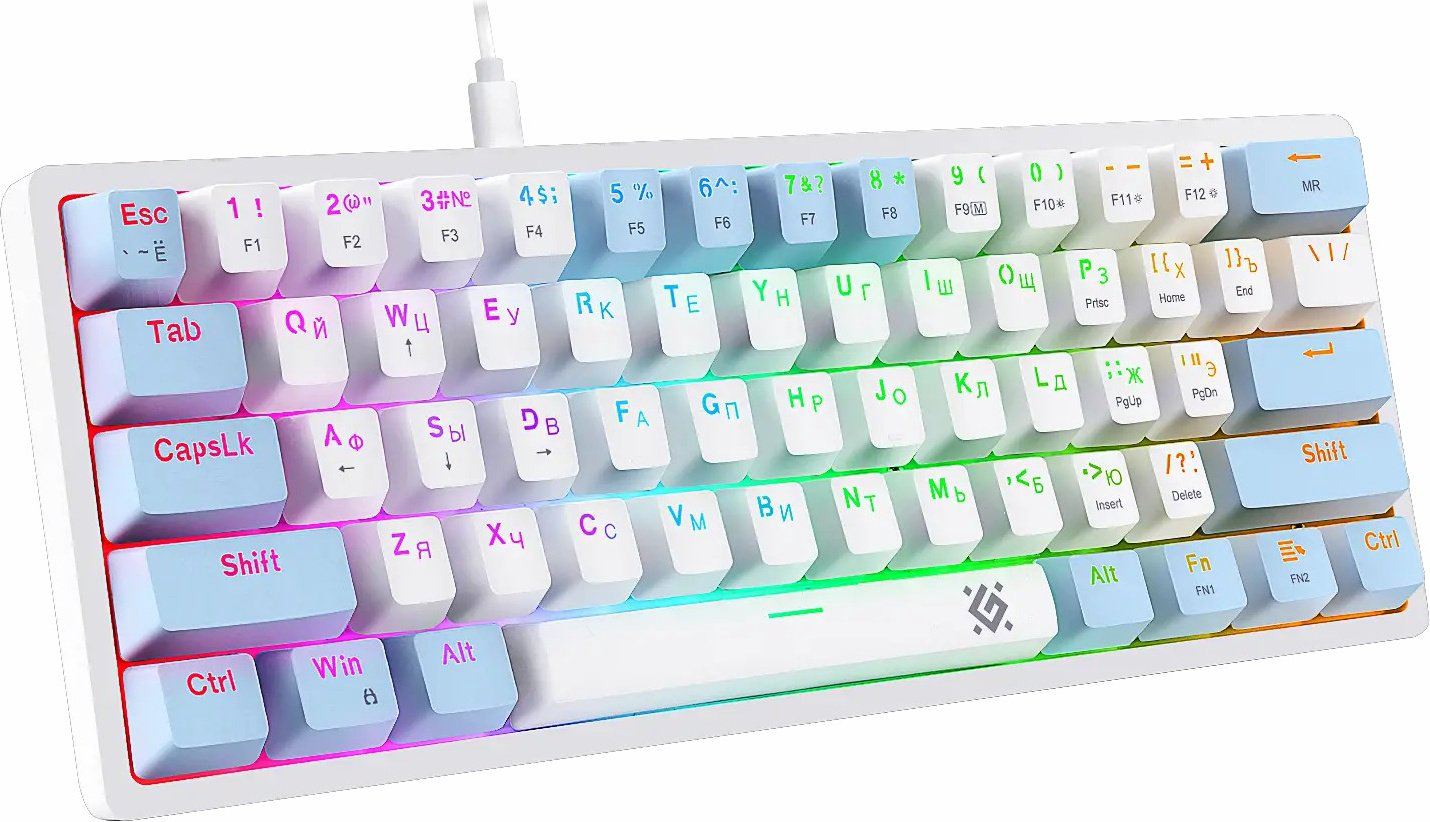 Клавиатура Defender Amox GK-585 белый