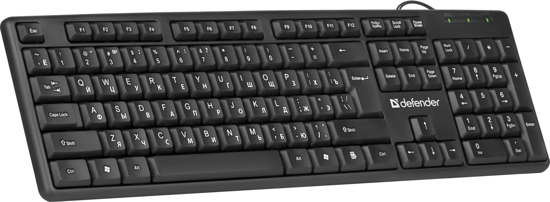 Клавиатура Defender Element HB-520 черный