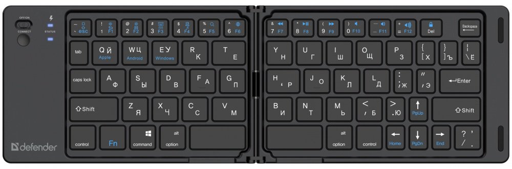 Клавиатура Defender Enigma SB-094 черный