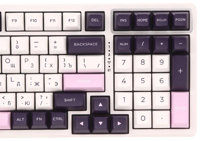 Клавиатура VGN V98Pro V2 (31338) фиолетовый купить,38320