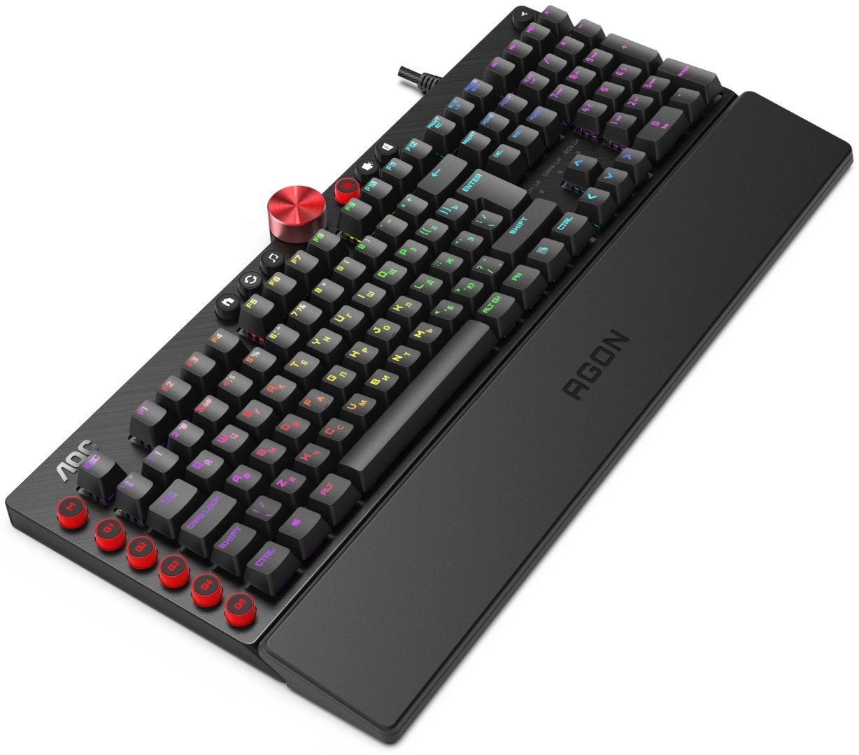 Клавиатура AOC AGK700 MX Red Cherry/Black купить,NaN