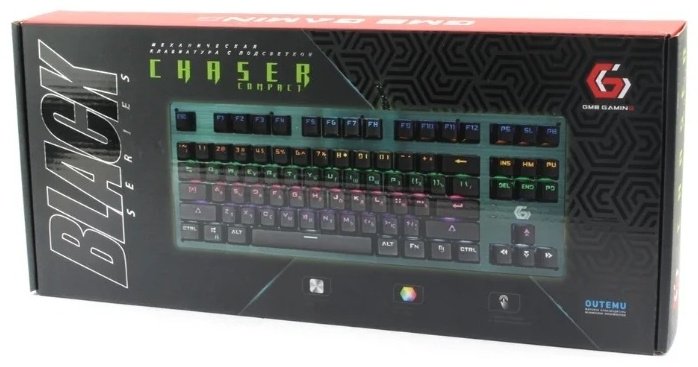 Клавиатура Gembird KB-G540L черный купить,NaN