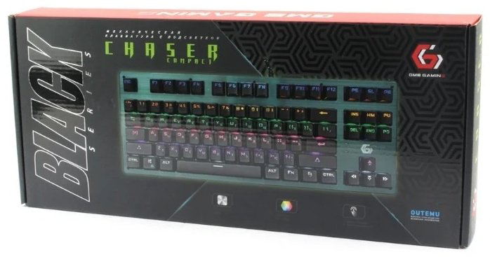 Клавиатура Gembird KB-G540L черный купить,NaN