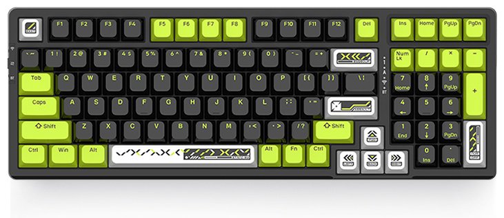 Клавиатура VGN V98Pro V2 зеленый - ForteMarket Клавиатура VGN V98Pro V2 зеленый купить,45615