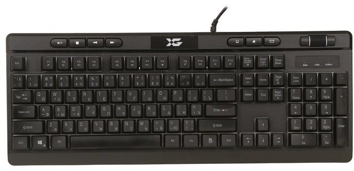 Клавиатура X-Game Steel Shadow черный