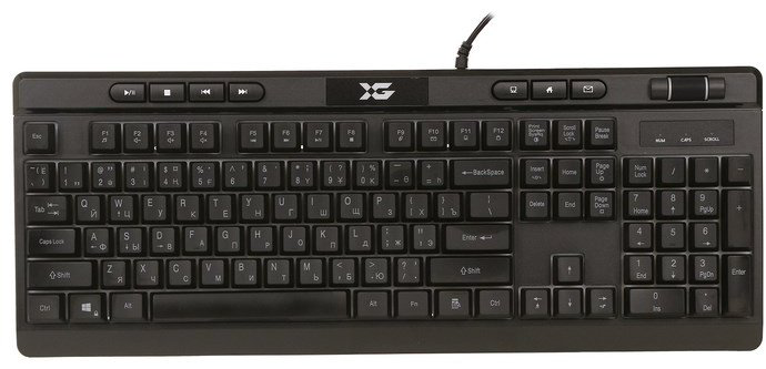 Клавиатура X-Game Steel Shadow черный