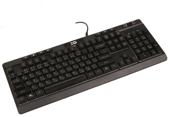 Клавиатура X-Game Steel Shadow черный