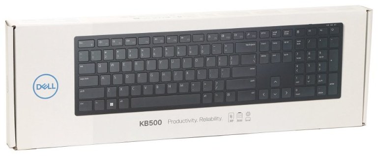 Клавиатура DELL KB500 580-AKOR черный купить,NaN