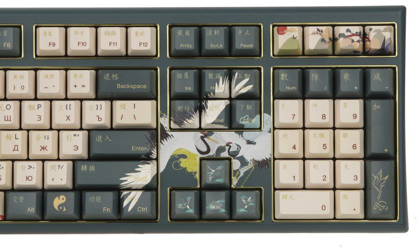Клавиатура VARMILO Crane VBM108/390220 зеленый