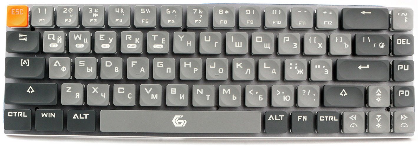 Клавиатура Gembird KBW-7 черный