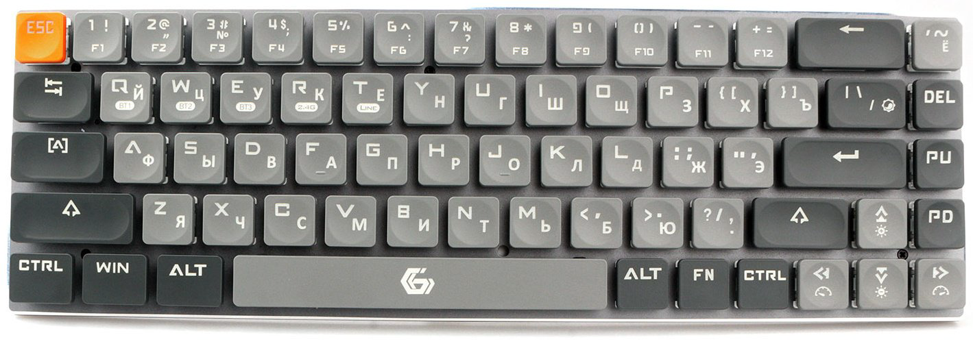 Клавиатура Gembird KBW-7 черный